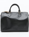 Louis Vuitton Black Epi Speedy 30 VI0945 