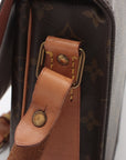 Louis Vuitton Brown Canvas Monogram Cartouchiere M51252 -