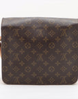 Louis Vuitton Brown Canvas Monogram Cartouchiere M51252 -