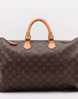 Louis Vuitton Monogram Brown Canvas Speedy 40 MB0011 