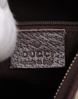 Gucci GG Canvas & Leather Shoulder bag Brown 