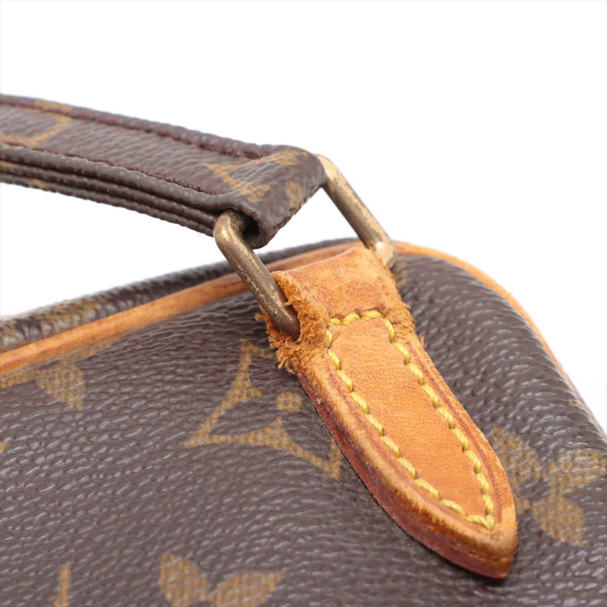 Louis Vuitton Monogram Pochette Marly Bandrière SL0094 