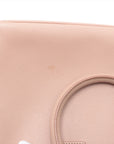 Prada Saffiano Leather 2 Way Handbag Pink 