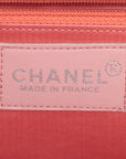 Chanel Chocolate Bar Patent Square Quilt Shoulder Bag Bordeaux Silver Metal Fittings 5 Series 