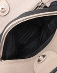 Prada Vitello Phenix Leather 2 Way Tote Bag Beige BN2795 