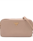 Prada Saffiano Crossbody Bag Pink