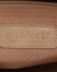 Chanel Coco Mark CC Caviar Skin Tote bag Beige Gold Metal Fittings 